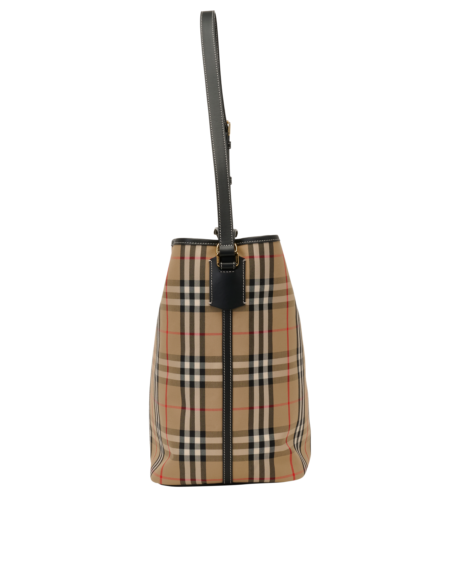 Ashby Bucket, &pound;450, Handbags, Beige, Canvas, Bottom view